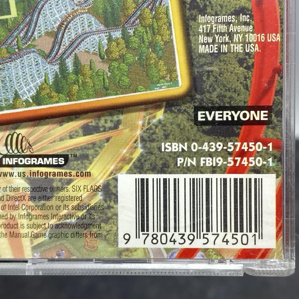 Lot of Roller Coaster Tycoon 2, Wacky Worlds Expansion Pack, 3 Platinum PC Games
